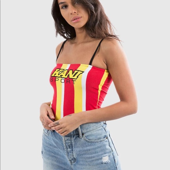 KARL KANI Bodysuit Size Medium - Picture 2 of 4